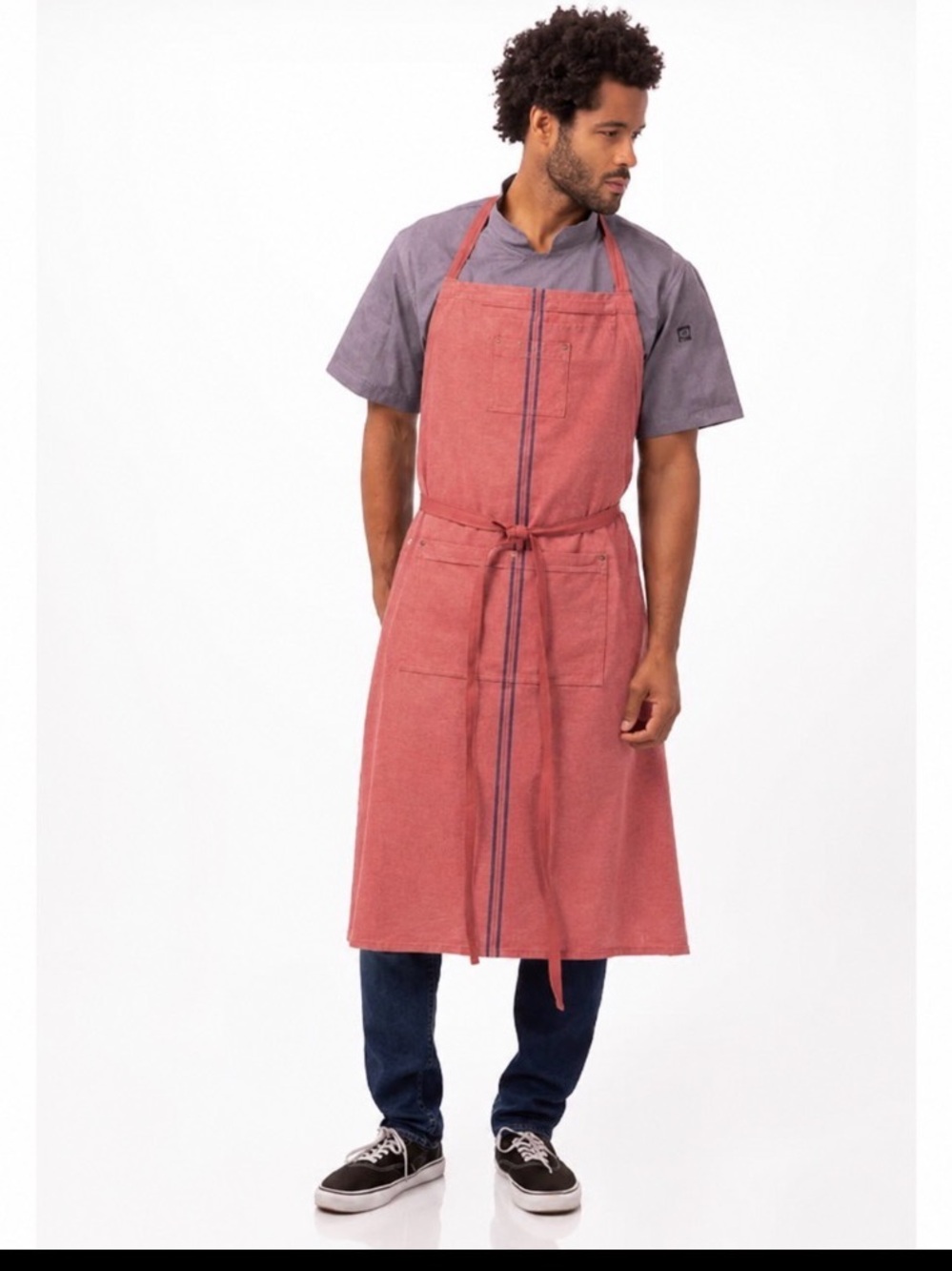 Apron chef’s  unisex denim